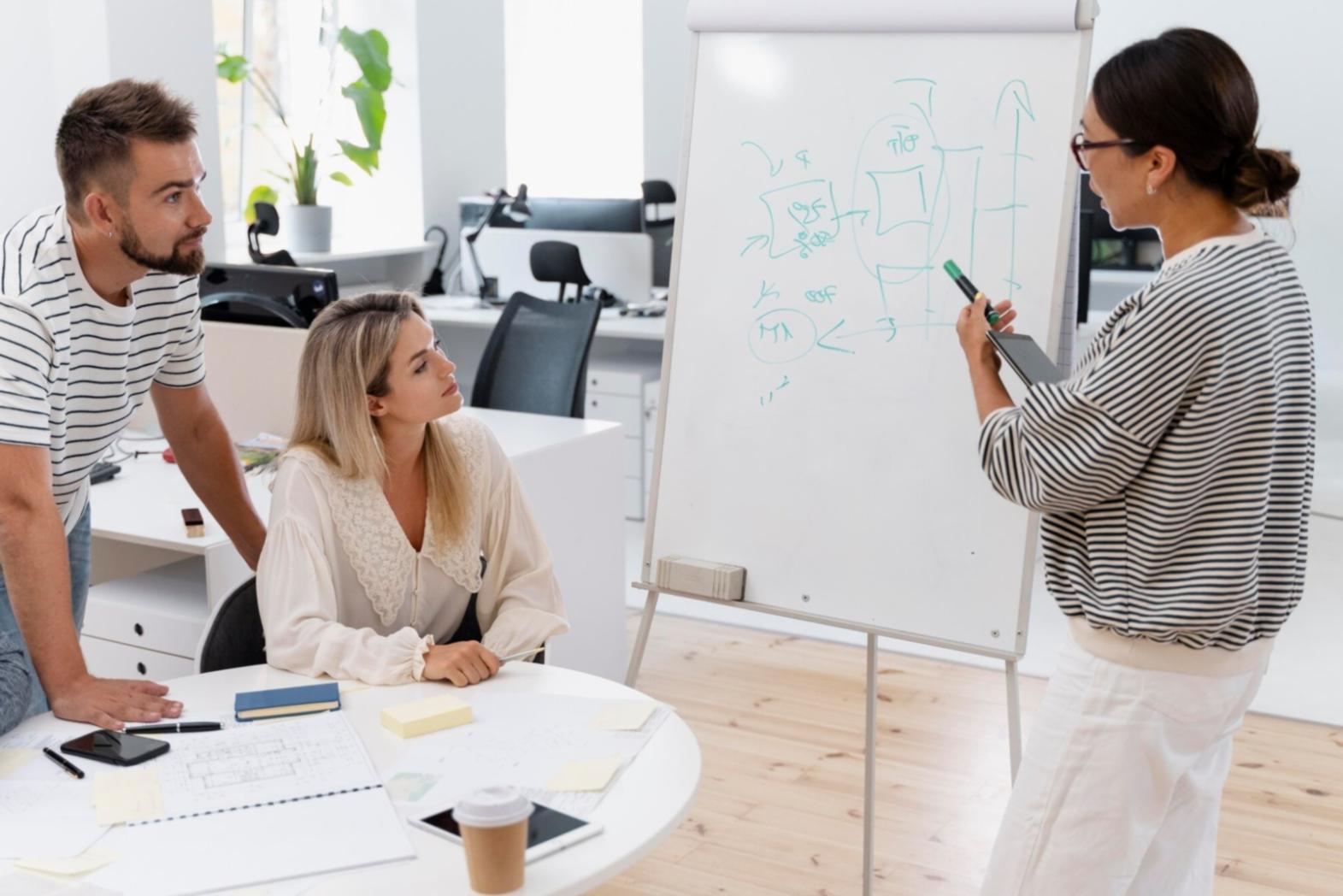 Teamarbeit bei kalborentia